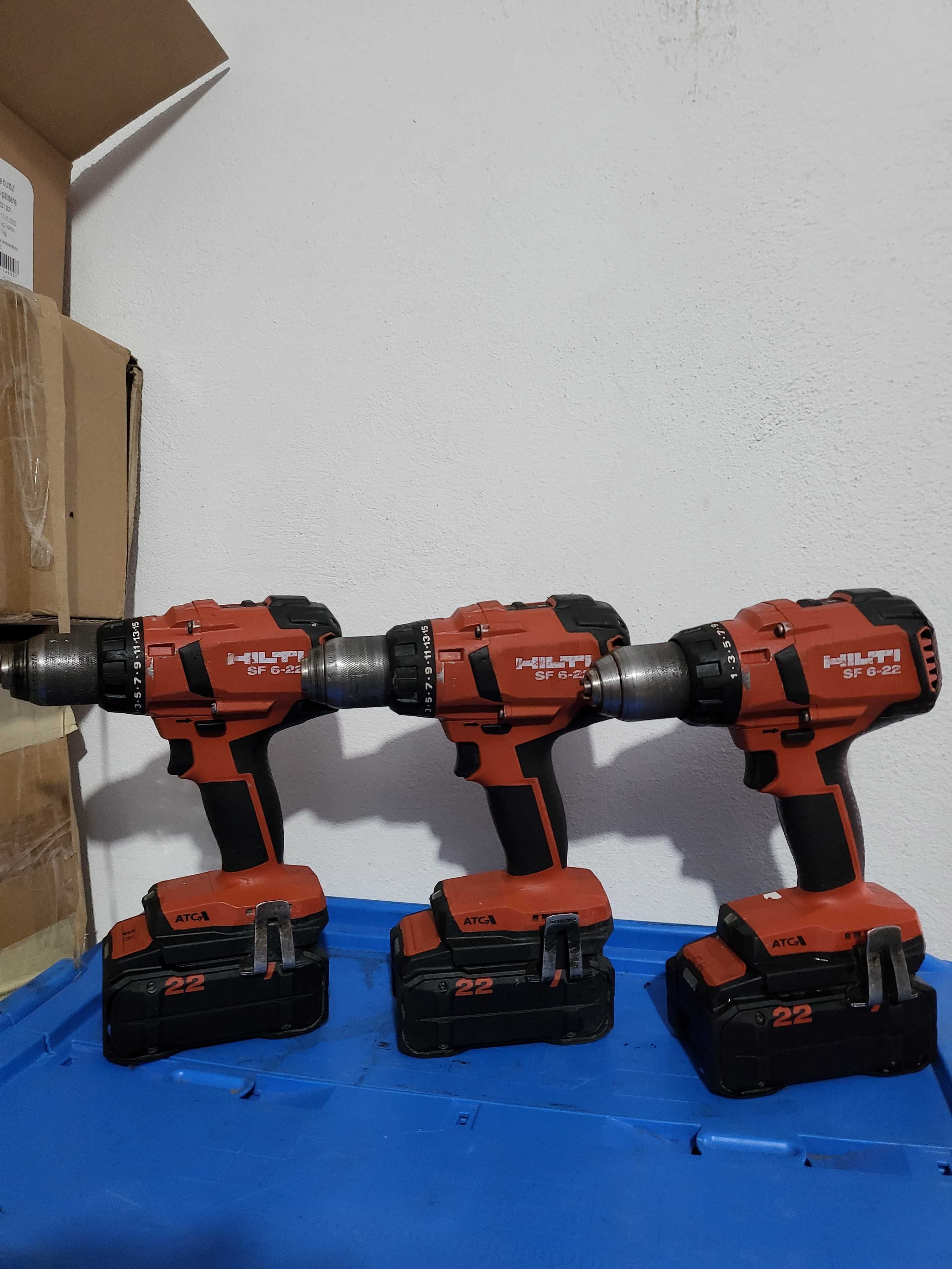 Hilti Sf6-22 Nuron luna 06/2022 pret pe bucata cu baterie mare