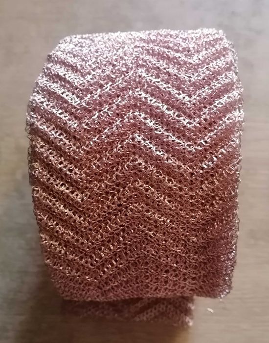 Регулярная проволочная насадка Панченкова (РПН), медная 1 м