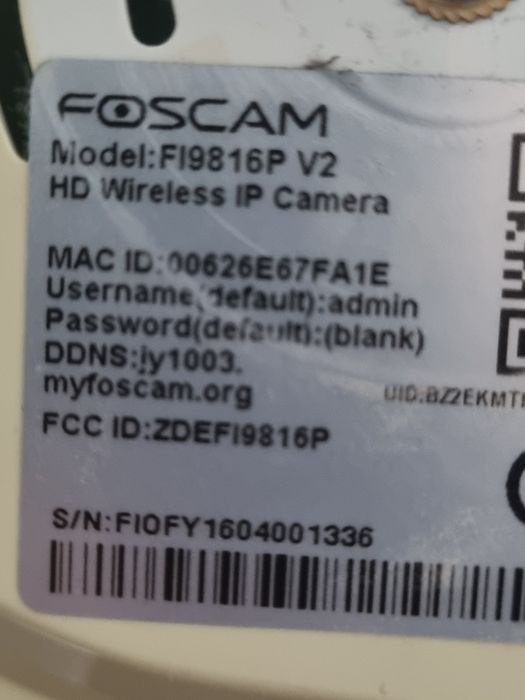 Camera web FI9816P V2