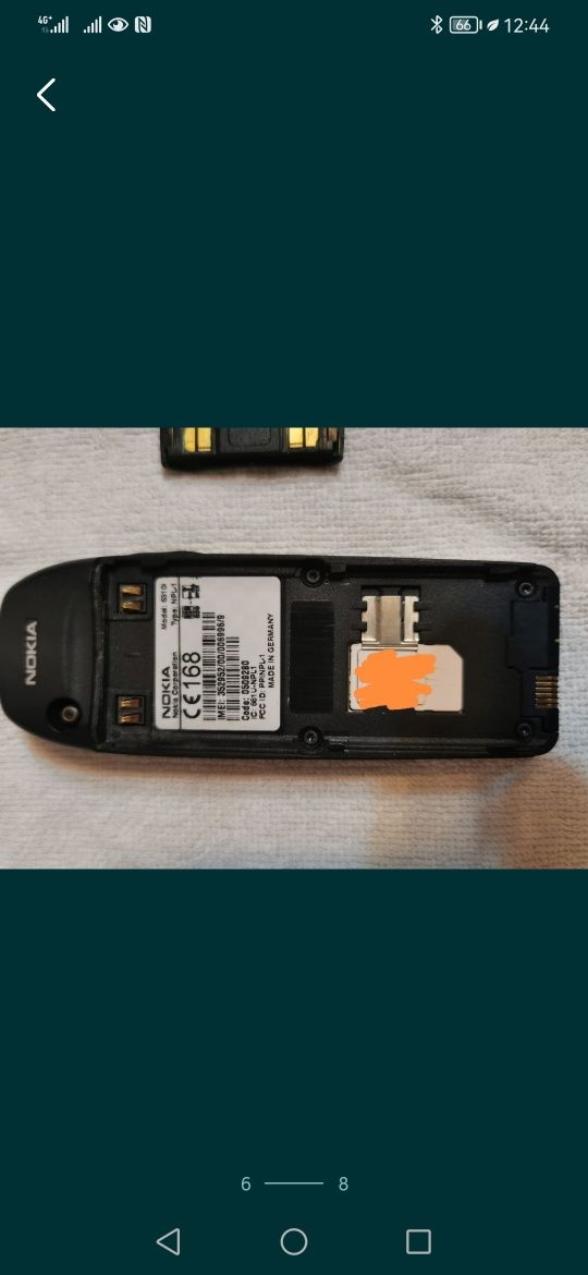 Nokia 6310i + navigatie Tomtom