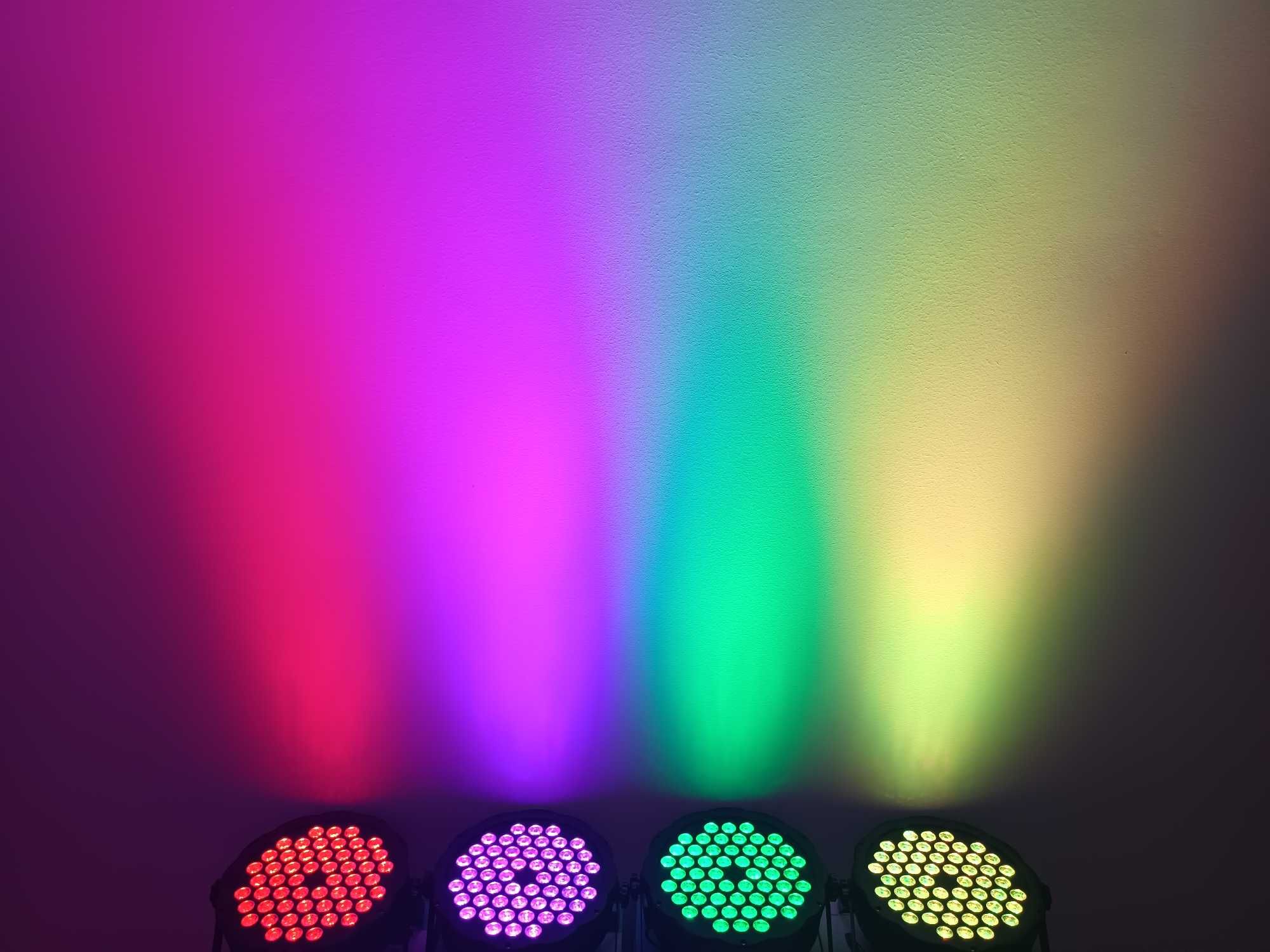 Proiector PAR 54 LED-uri Lumini Scena JOC de lumini Dj Club Formati