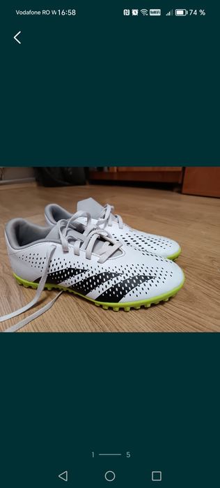 Ghete adidas sintetic  Predator 37 juma