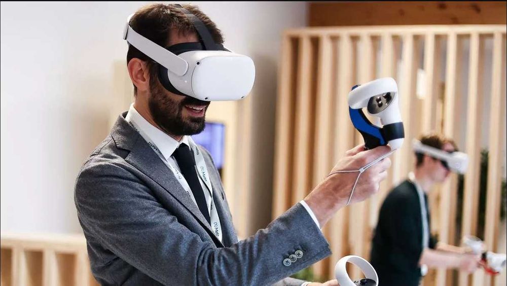 Аренда VR очков на мероприятия прокат Meta Quest 3 VR виар шлем