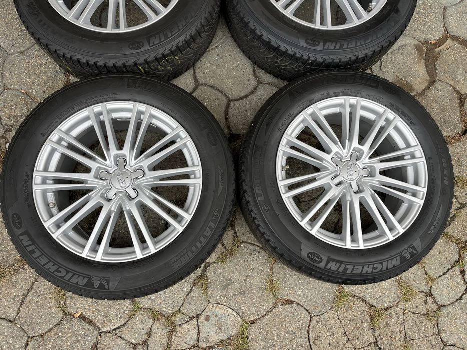 Jante aliaj 5x112mm, anvelope iarna 235/60 R18, Audi Q5, Mercedes
