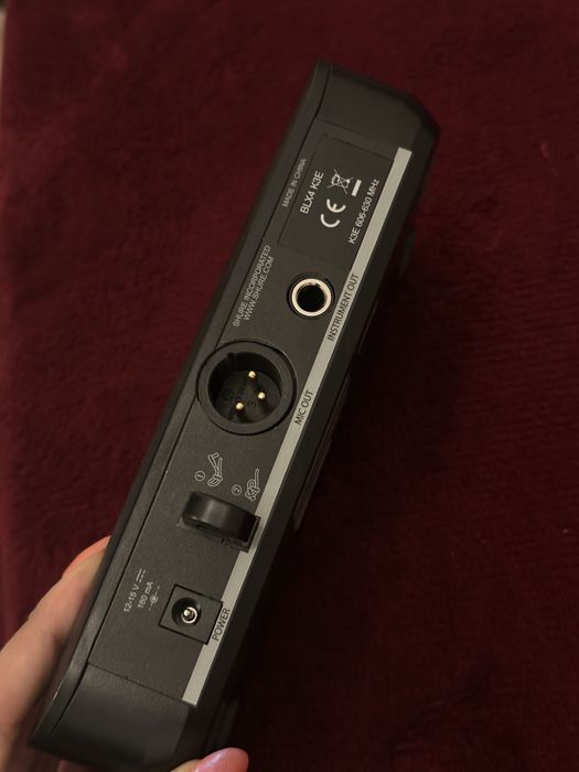 Sisteme wireless Shure BLX4 + BLX2 K3E