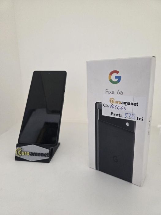 Telefon mobil Google Pixel 6a, 128GB, 6GB RAM, 5G -A-