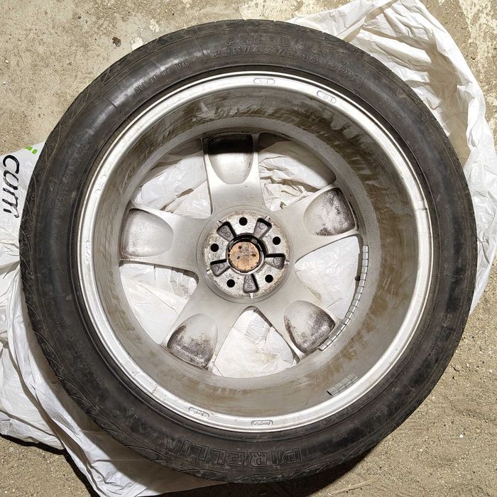 Джанти 5x108 R18 оригинални за Пежо + зимни гуми