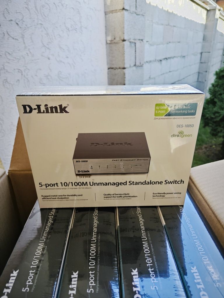 Switch, Неуправляемые коммутаторы D link (5портов)