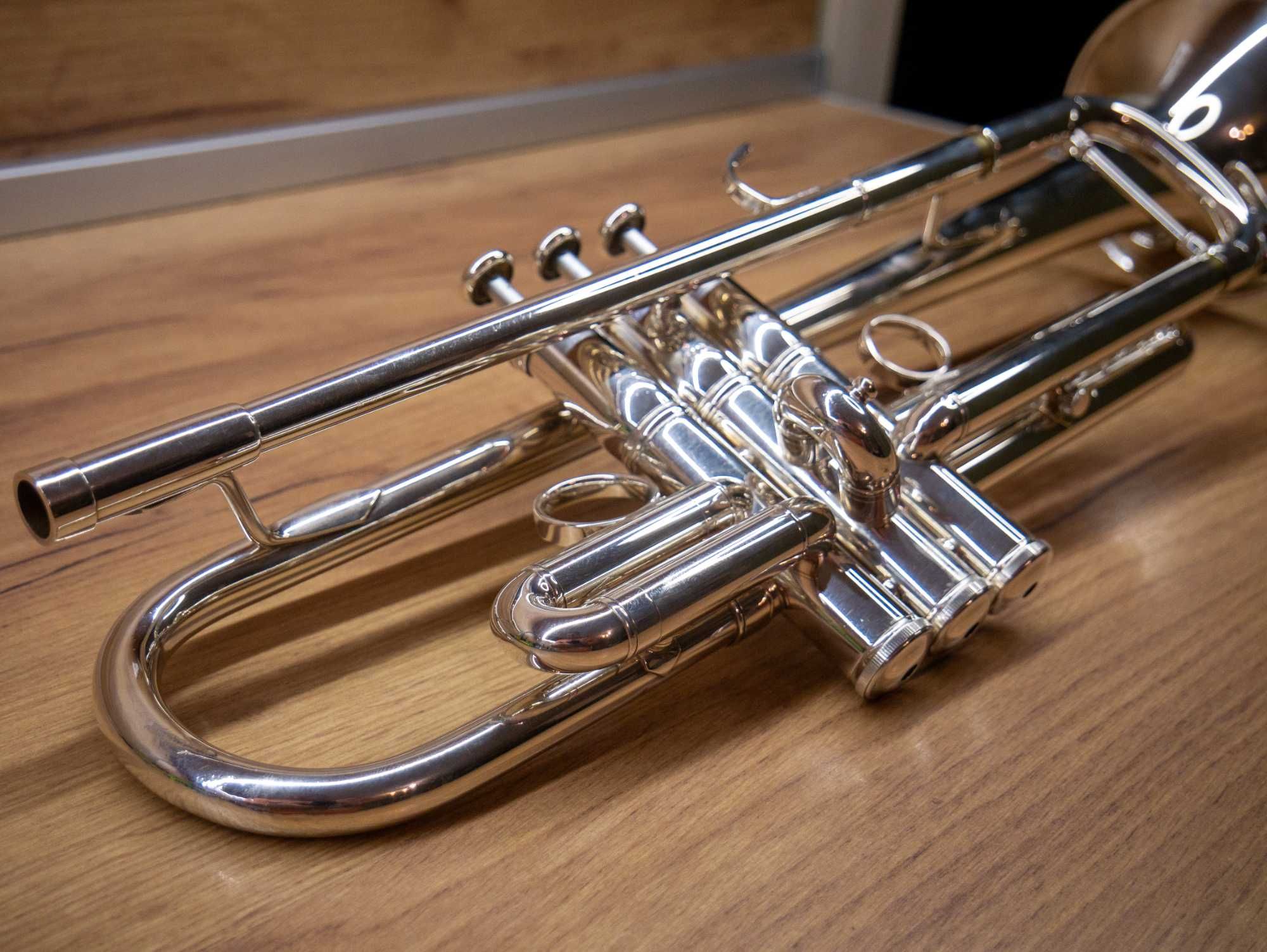 Тромпет Bb Yamaha Xeno YTR8335RGS Ямаха сребърен trumpet Silver
