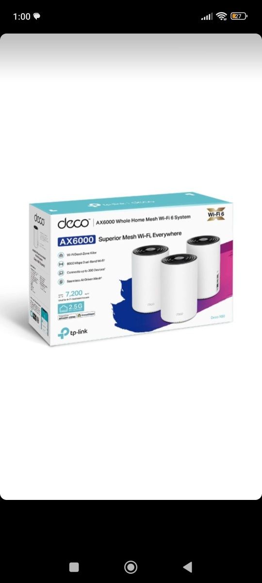 Deco Mademlari Mesh-Cistem Tp-Link Routerlari