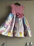 Rochie eleganta unicorn ocazie fete h&m