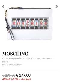 Moschino clutch чанта