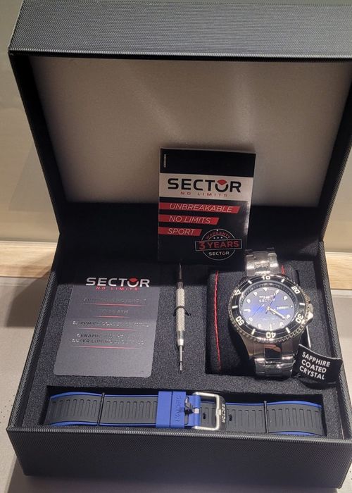Ceas Sector No Limits,diver automatic/superluminova