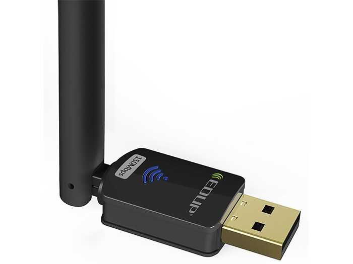 Edup ModelEP-MS8551, Wi-Fi адаптер USB, 150Мбитс, с антенной,