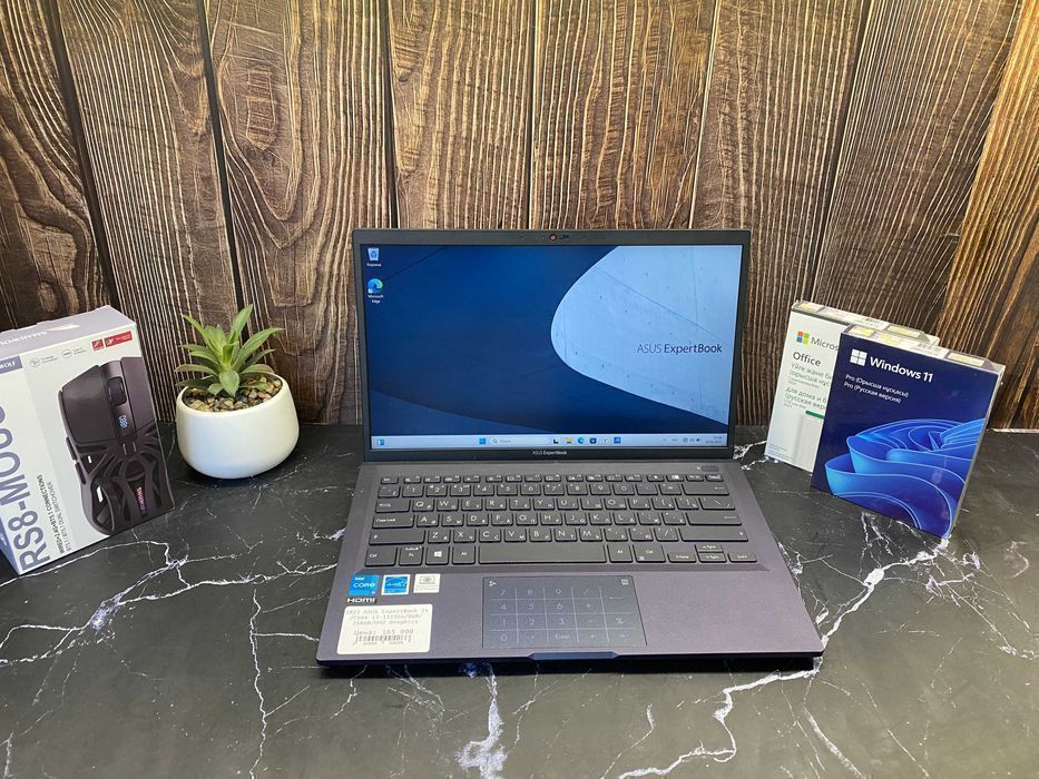 Ноутбук бизнес класса ASUS ExpertBook 14 / Core i5-1235U / 8GB ULTRA