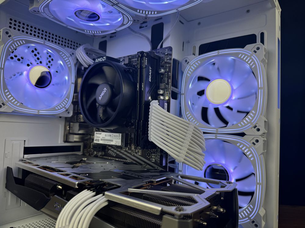 PC Gaming White Edition | RX 5600 XT | Ryzen 5 3600