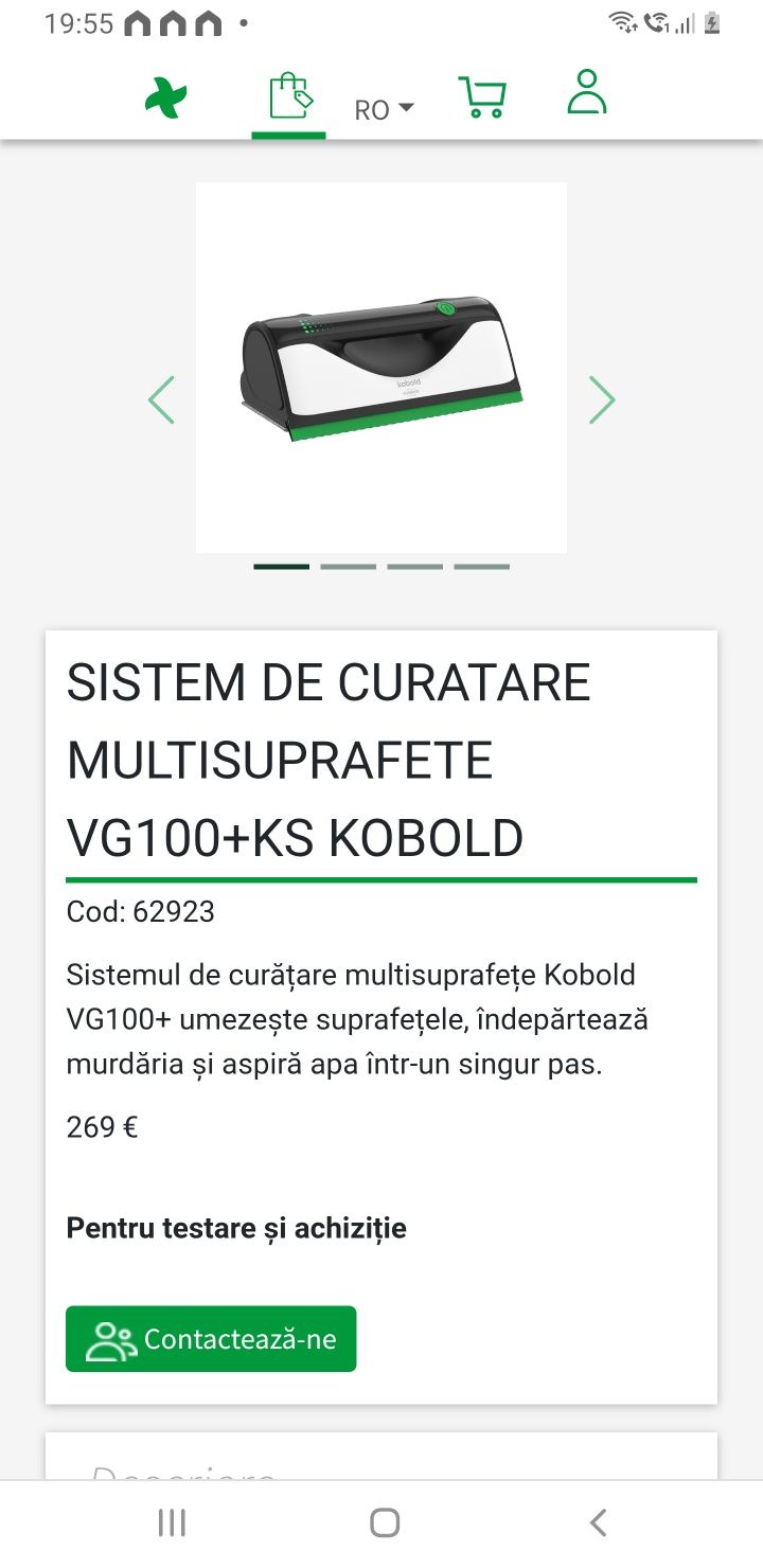 Aparat curățare geamuri