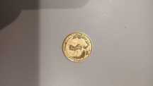 Vând moneda aur 18k
