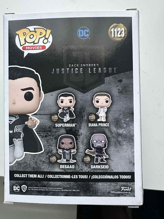 Funko Pop Superman Zack Snyder’s justice league
