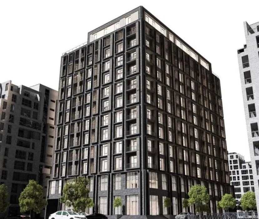 ЖК Black Tower 2х комнатная квартира 52м2 коробка: Яккасарай 8роддом