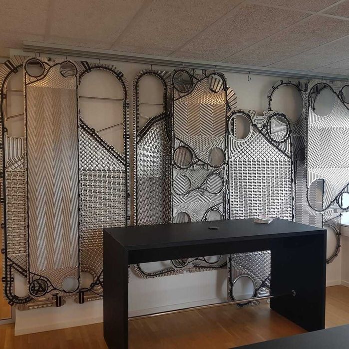 Пластина теплообменника (DN 32mm - 200 mm)