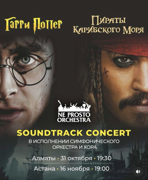 Продам один билет Ne Prosto Orchestra Гарри Потер