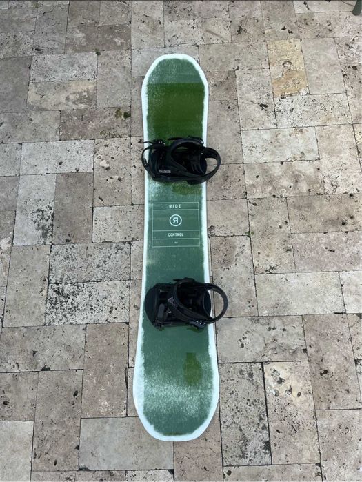 Placa Snowboard RIDE 152cm + legaturi SALOMON pact M