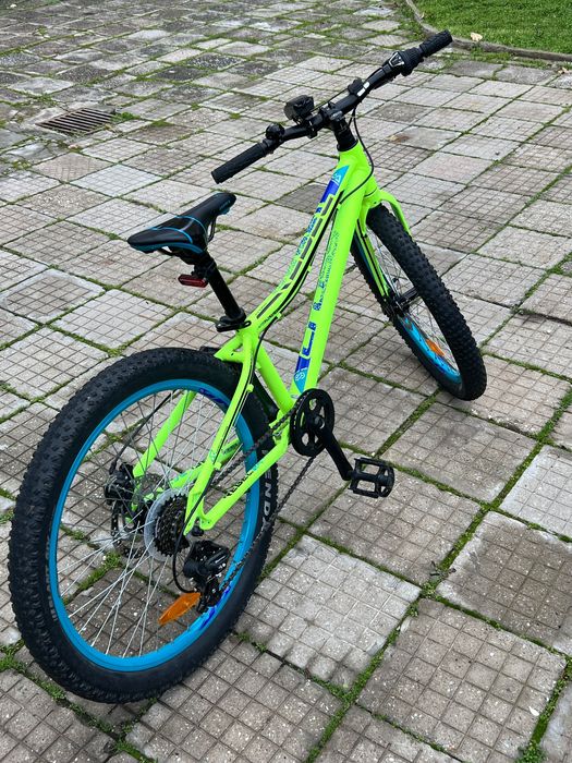 Алуминиев Cross Rebel 24 Перфектен, Дискови Спирачки.В гаранция