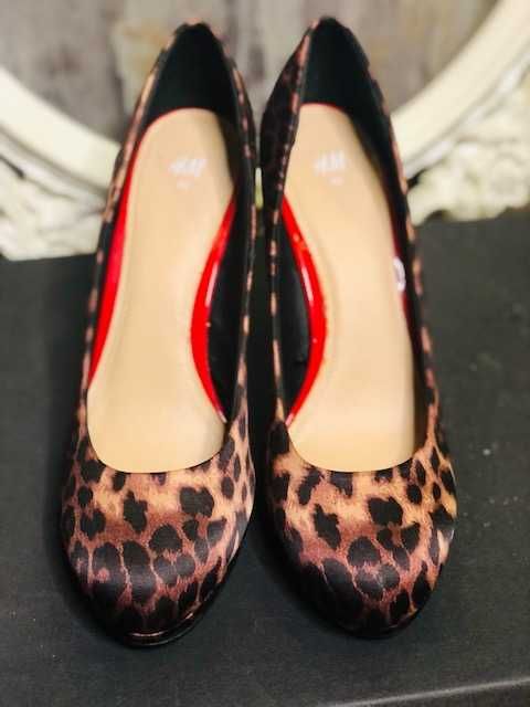 Pantofi print leopard cu platforma si toc inalt_40_H&M