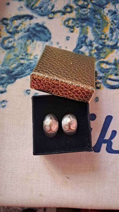 Серебро орнамент золото  и комплект