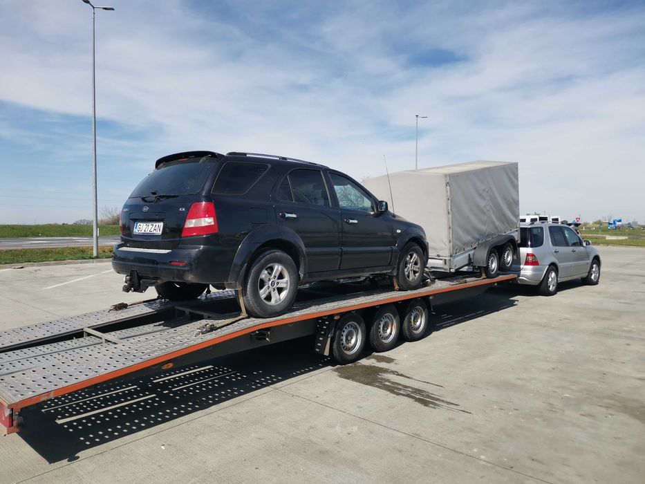 Tractari auto non stop A1 Arad Nadlac platforma libera ungaria austria