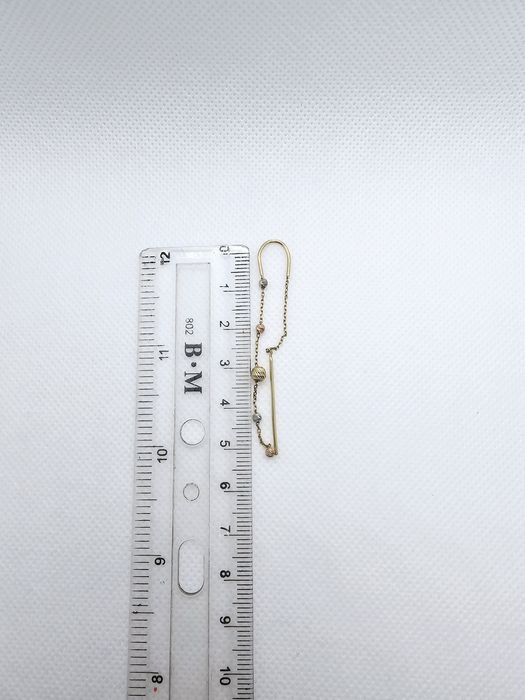 Vand cercei din aur 14 k 1.63 g cod 148