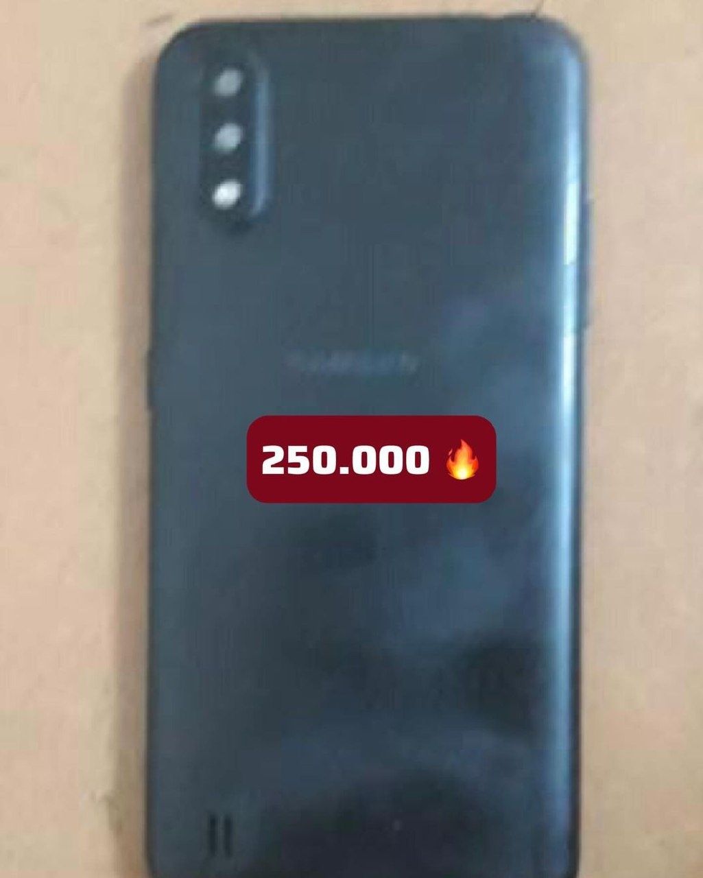 Samsung a01 black