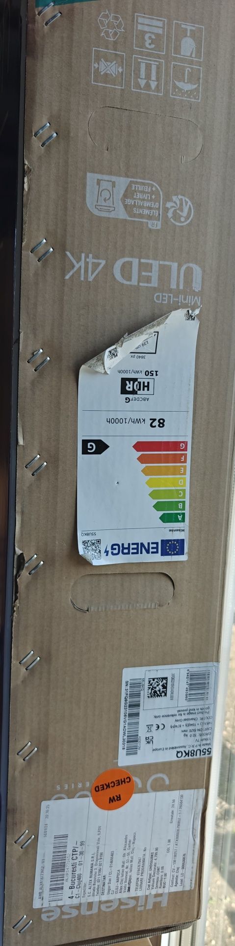Hisense 55U8KQ Mini-Led Pro ULED 4K