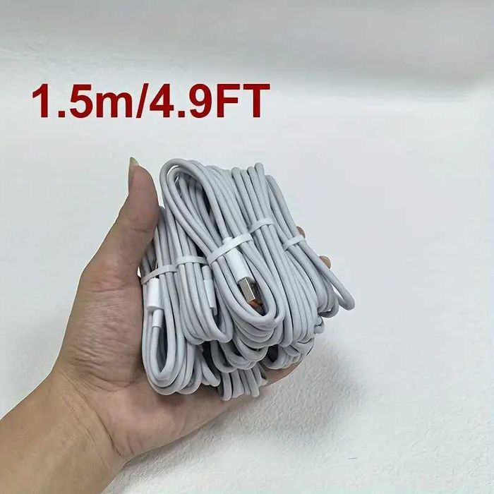 PC Бързо зареждащи USB към Type-C в пакет от 10 броя 6A* 120W/66W//25W