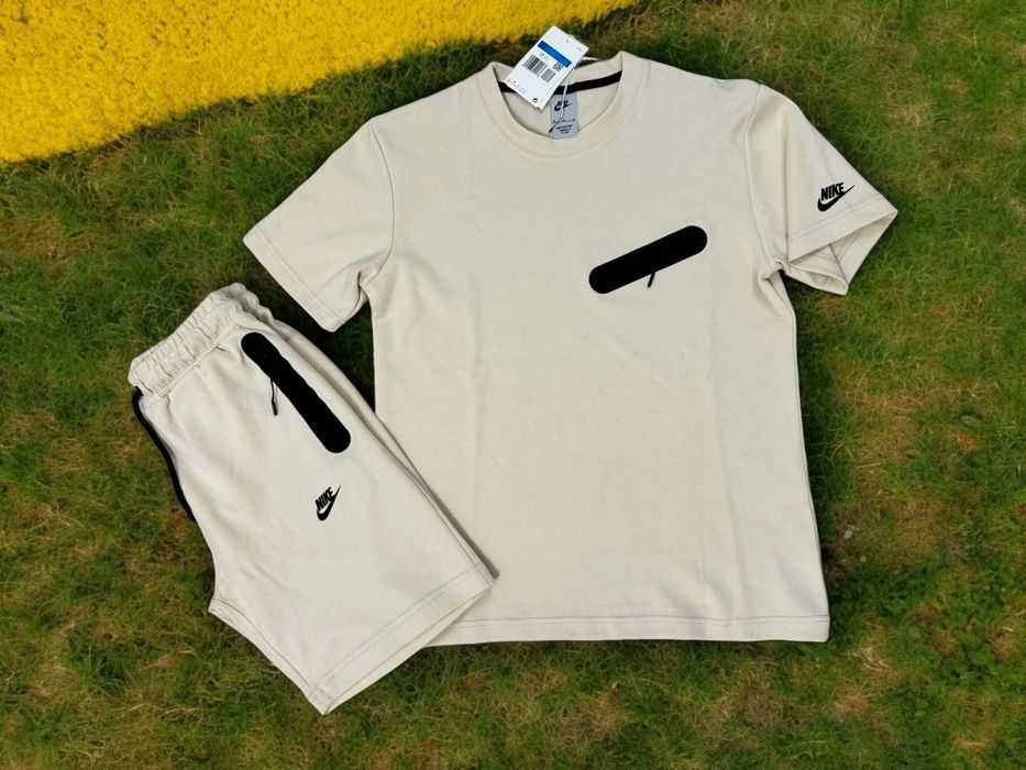 Compleu NIKE TECH FLEECE Vara - Compleu Unisex - Calitate Premium