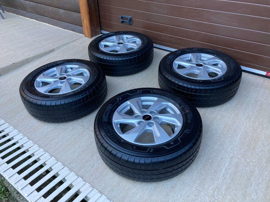 Jante Ford Transit Custom R16+Bridgestone noi 215/65R16C DOT0925 6x120