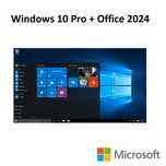 Windows 10 Pro + Office 2024, Stick bootabil, licenta originala Retail