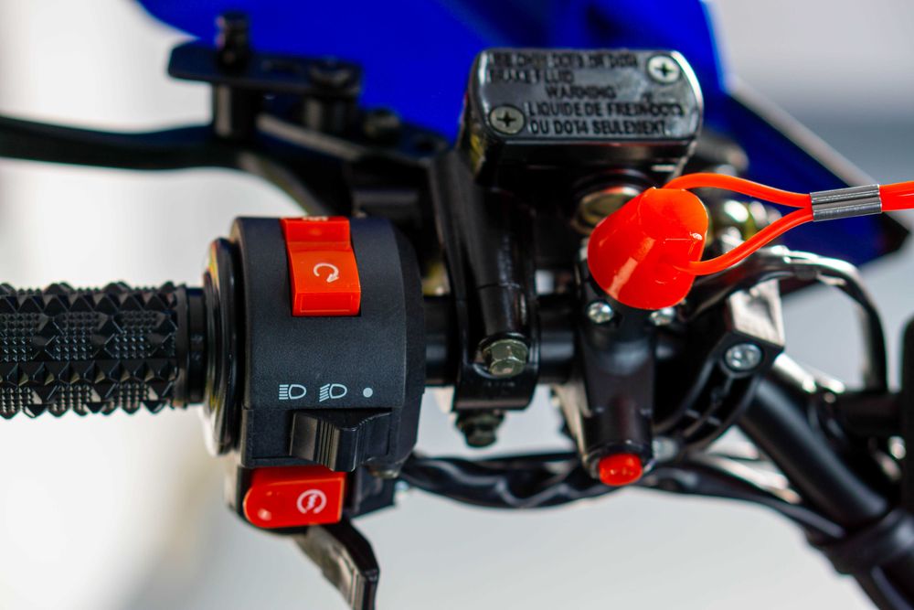Atv SBR Vortex 8" 125cc 4T benzina negru/albastru