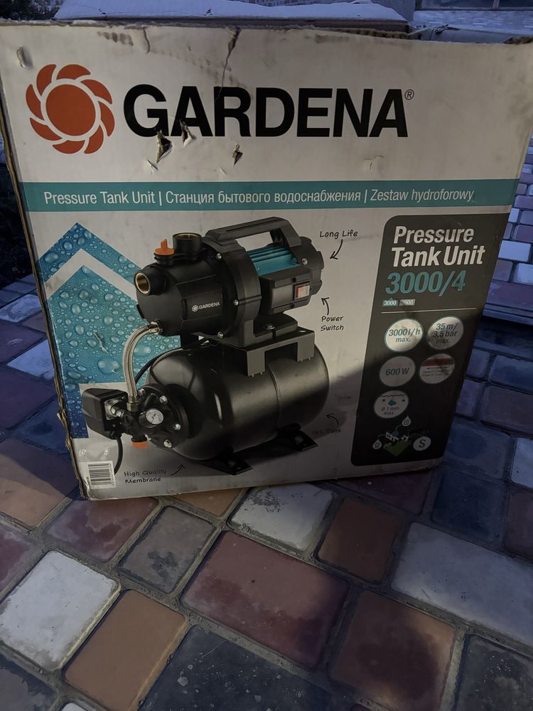Насосная станция Gardena 3000/4 Gar