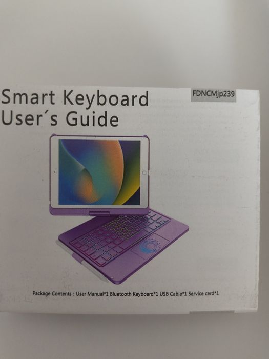 Vând husa tastatura cu trackpad pentru iPad