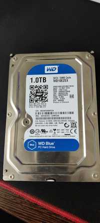 HDD Hard Disk PC Western Digital Blue 1TB 64mb Cache