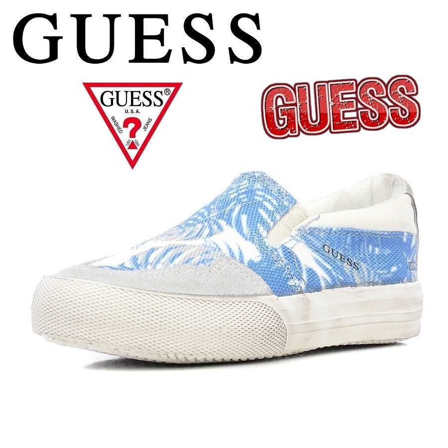 GUESS № 30 & 32 – Детски спортни обувки с износен ефект нови с кутия