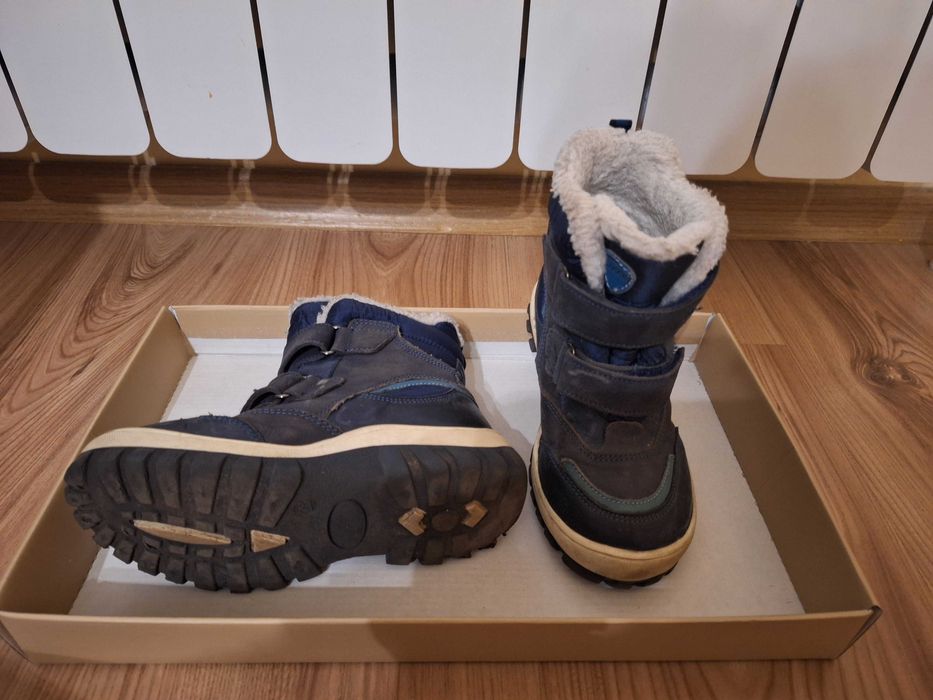 Детски кожени ботуши