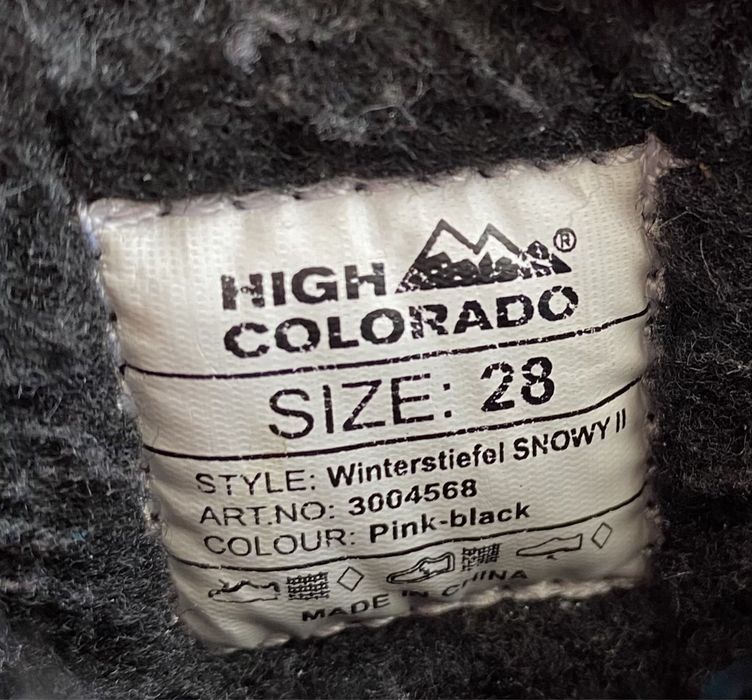Детски ботуши High Colorado номер 28