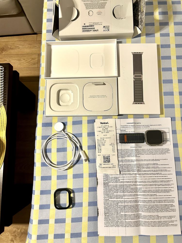 Apple Watch Ultra GPS + Cellular. Като Нов!