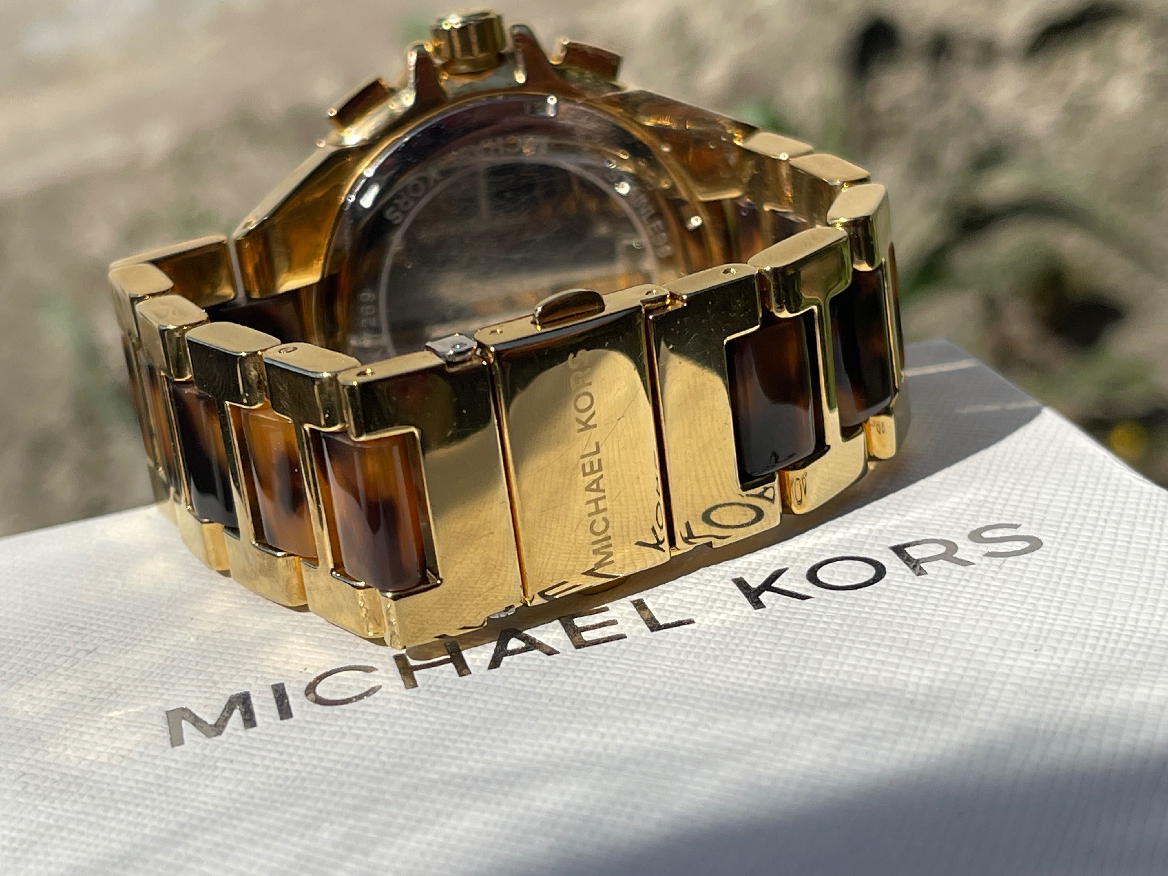 Ceas auriu Michael Kors