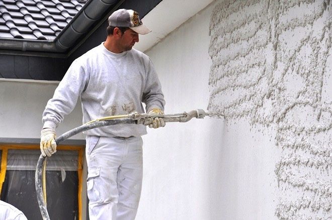 Штукатурка под маяк