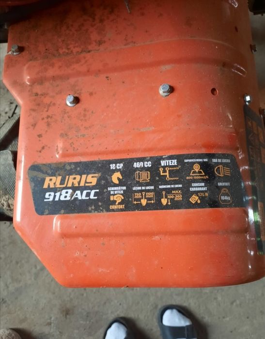 Motocultor Profesional Ruris 18Cp
L am cumpărat acum un an și din cauz