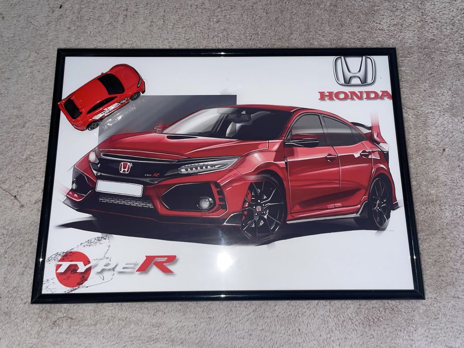Tablou Hot Wheels Honda Civic Type R